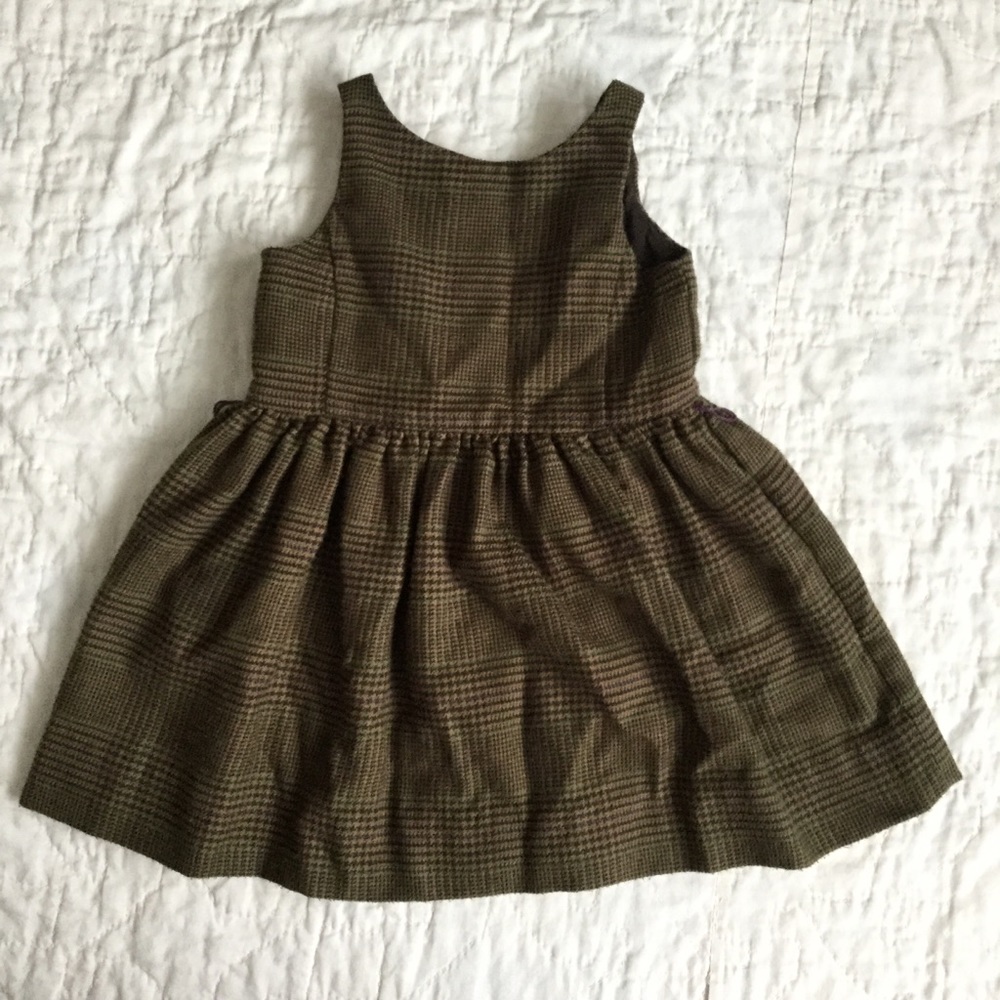 Ralph Lauren Plaid Jumper Dress 2T